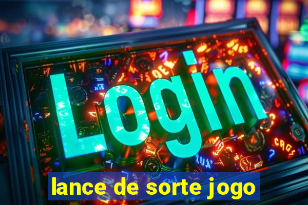 lance de sorte jogo